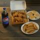 12 Pcs Chicken Box, 4 Biscuits, Jojos And 2 Liter Of Pepsi